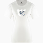 Breck Mustangs BSN SPORTS Women's Phenom Short Sleeve T-Shirt Front Thumbnail