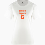 Globe Tigers BSN SPORTS Women's Phenom Short Sleeve T-Shirt Front Thumbnail