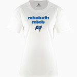 REHOBETH HIGH SCHOOL REBELS BSN SPORTS Women's Phenom Short Sleeve T-Shirt Front Thumbnail