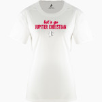 Jupiter Christian Eagles BSN SPORTS Women's Phenom Short Sleeve T-Shirt Front Thumbnail