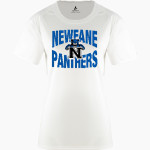 NEWFANE HIGH SCHOOL PANTHERS BSN SPORTS Women's Phenom Short Sleeve T-Shirt Front Thumbnail