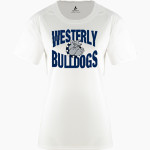 Westerly Bulldogs BSN SPORTS Women's Phenom Short Sleeve T-Shirt Front Thumbnail