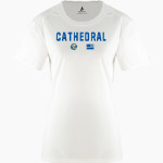 Cathedral Bears <span class="pdp-name-mascot">Cathedral High School Bears</span> BSN SPORTS Women's Phenom Short Sleeve T-Shirt Front Thumbnail