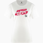 Andrean 59ers <span class="pdp-name-mascot">Andrean 59ers</span> BSN SPORTS Women's Phenom Short Sleeve T-Shirt Front Thumbnail
