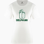 Delphian Dragons BSN SPORTS Women's Phenom Short Sleeve T-Shirt Front Thumbnail