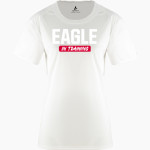 Jupiter Christian Eagles <span class="pdp-name-mascot">Jupiter Eagles</span> BSN SPORTS Women's Phenom Short Sleeve T-Shirt Front Thumbnail