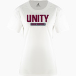 UNITY HIGH SCHOOL ROCKETS <span class="pdp-name-mascot">UNITY ROCKETS</span> BSN SPORTS Women's Phenom Short Sleeve T-Shirt Front Thumbnail