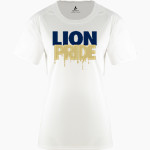 Calvary Lions BSN SPORTS Women's Phenom Short Sleeve T-Shirt Front Thumbnail