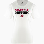 Creekside Seminoles BSN SPORTS Women's Phenom Short Sleeve T-Shirt Front Thumbnail