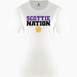 Ballston Spa Scotties The Official Online Store BSN SPORTS Women's Phenom Short Sleeve T-Shirt Front Thumbnail