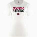 Creekside Seminoles BSN SPORTS Women's Phenom Short Sleeve T-Shirt Front Thumbnail
