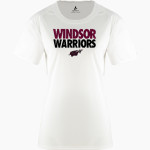 Windsor Warriors BSN SPORTS Women's Phenom Short Sleeve T-Shirt Front Thumbnail