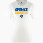 The Spence School Sabers BSN SPORTS Women's Phenom Short Sleeve T-Shirt Front Thumbnail