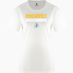ROOSEVELT HIGH SCHOOL ROUGHRIDERS BSN SPORTS Women's Phenom Short Sleeve T-Shirt Front Thumbnail