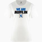 MIFFLIN HIGH SCHOOL PUNCHERS <span class="pdp-name-mascot">MIFFLIN PUNCHERS</span> BSN SPORTS Women's Phenom Short Sleeve T-Shirt Front Thumbnail