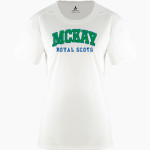 MCKAY HIGH SCHOOL ROYAL SCOTS <span class="pdp-name-mascot">McKAY ROYAL SCOTS</span> BSN SPORTS Women's Phenom Short Sleeve T-Shirt Front Thumbnail