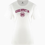 School District 104 District 104 <span class="pdp-name-mascot">Cook County 104 District 104</span> BSN SPORTS Women's Phenom Short Sleeve T-Shirt Front Thumbnail