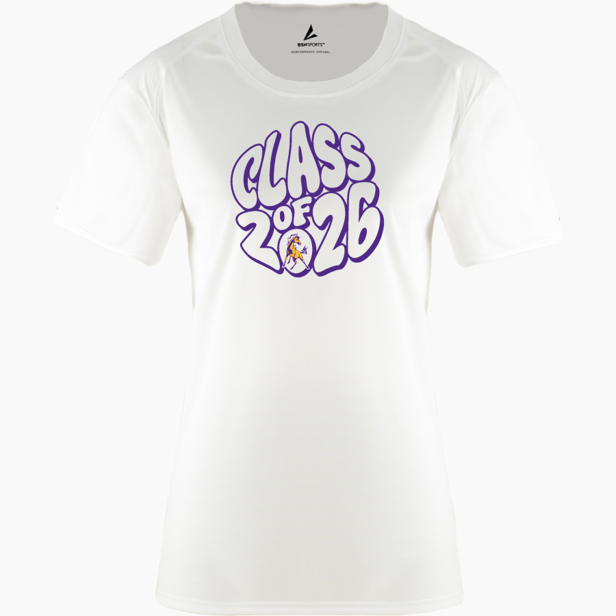 WELEETKA HIGH SCHOOL OUTLAWS BSN SPORTS Women's Phenom Short Sleeve T-Shirt