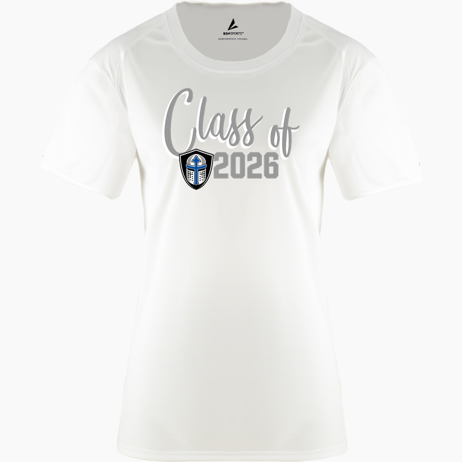 Christendom College Online Store <span class="pdp-name-mascot">Christendom College Crusaders</span> BSN SPORTS Women's Phenom Short Sleeve T-Shirt