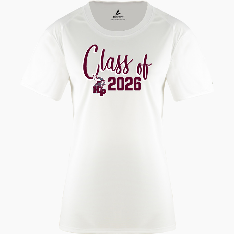 HAZEL PARK HIGH SCHOOL VIKINGS BSN SPORTS Women's Phenom Short Sleeve T-Shirt