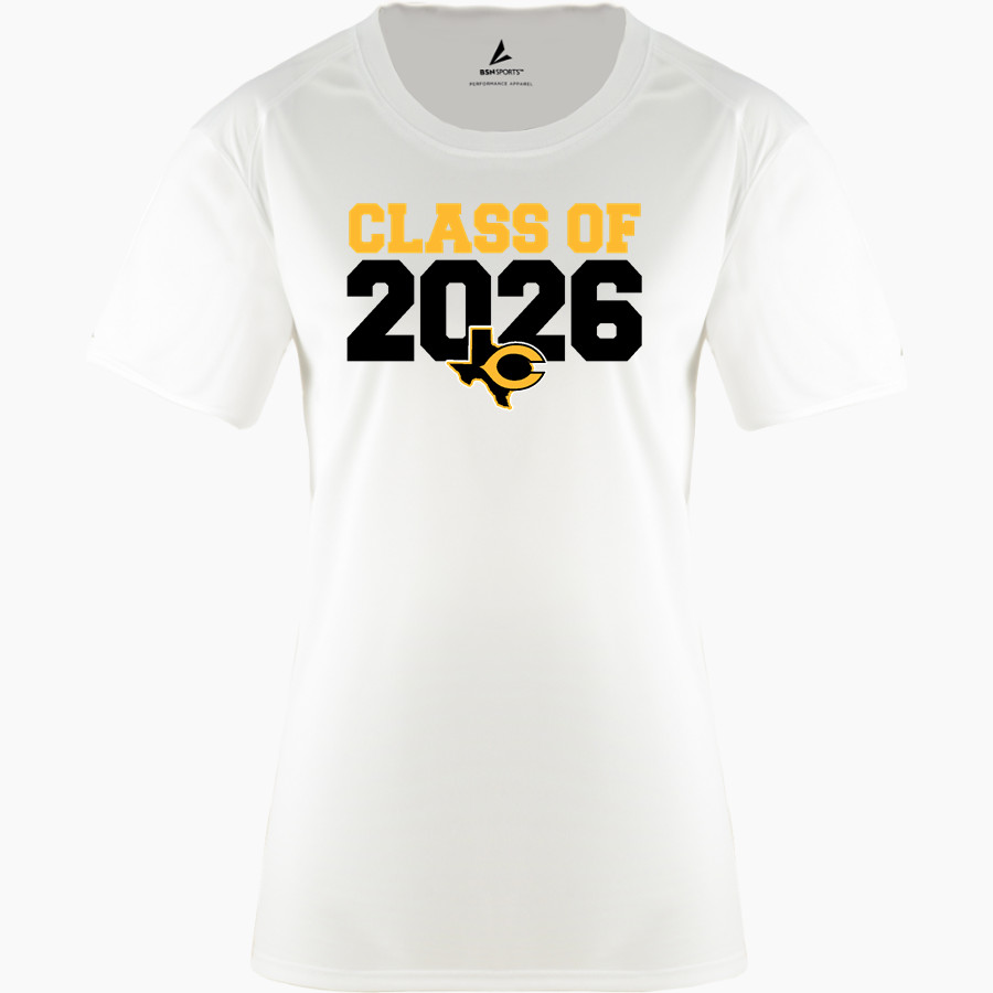 CRANDALL HIGH SCHOOL PIRATES <span class="pdp-name-mascot">CRANDALL PIRATES</span> BSN SPORTS Women's Phenom Short Sleeve T-Shirt