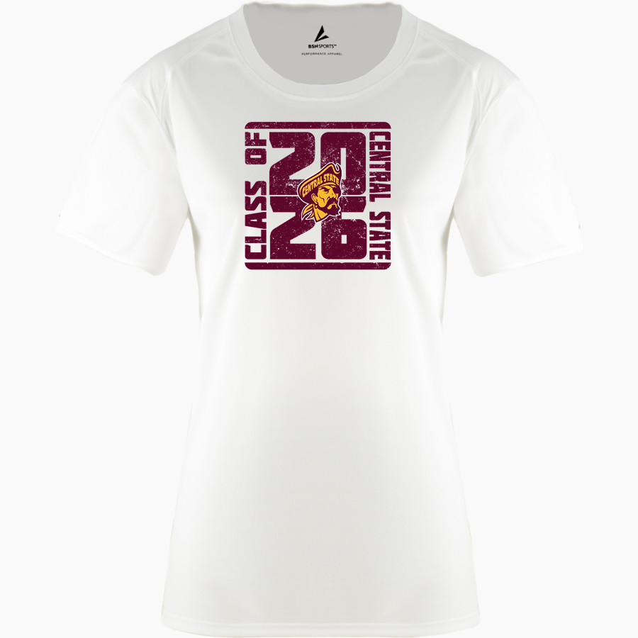 Central State University Marauders Athletics Store BSN SPORTS Women's Phenom Short Sleeve T-Shirt