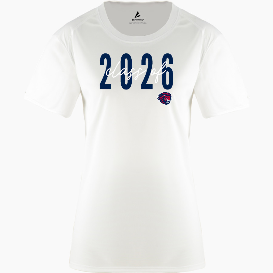 WESTMINSTER ACADEMY LIONS <span class="pdp-name-mascot">WESTMINSTER ACADEMY LIONS</span> BSN SPORTS Women's Phenom Short Sleeve T-Shirt