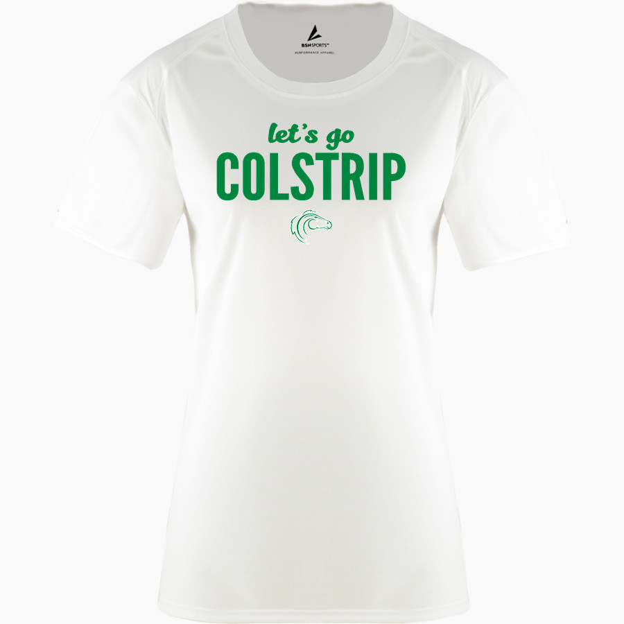 COLSTRIP HIGH SCHOOL COLTS <span class="pdp-name-mascot">COLSTRIP COLTS/FILLIES</span> BSN SPORTS Women's Phenom Short Sleeve T-Shirt