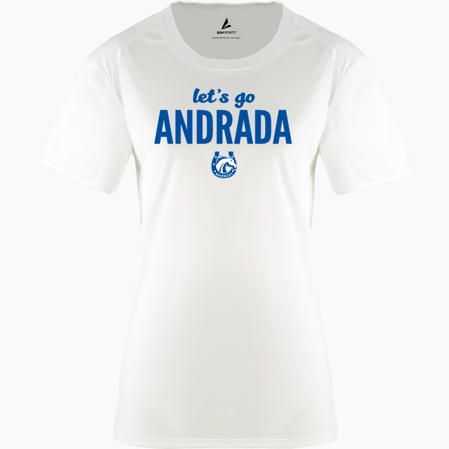 Andrada Mavericks Online Store BSN SPORTS Women's Phenom Short Sleeve T-Shirt