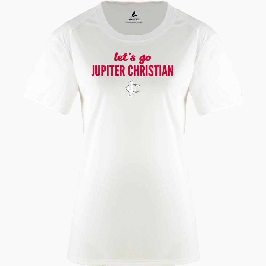 Jupiter Christian Eagles BSN SPORTS Women's Phenom Short Sleeve T-Shirt