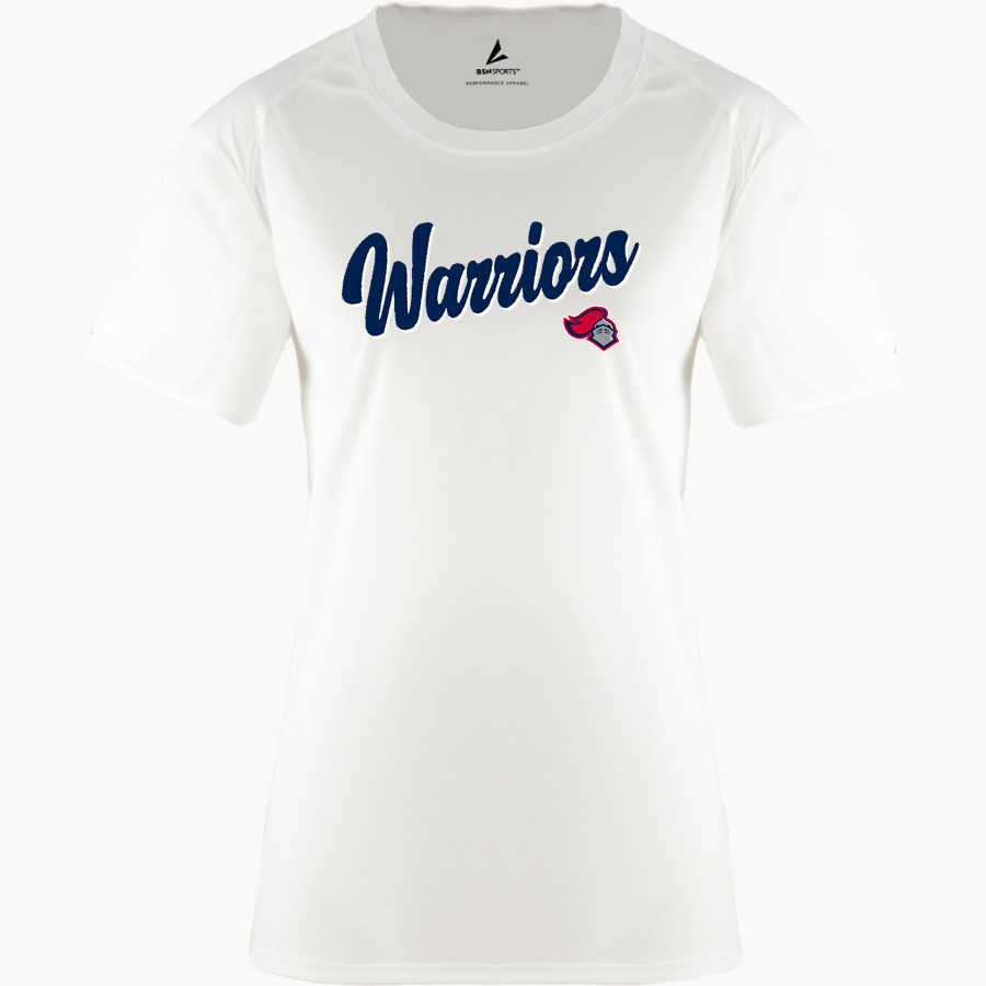 SPARTANBURG CHRISTIAN ACADEMY WARRIORS <span class="pdp-name-mascot">SPARTANBURG WARRIORS</span> BSN SPORTS Women's Phenom Short Sleeve T-Shirt