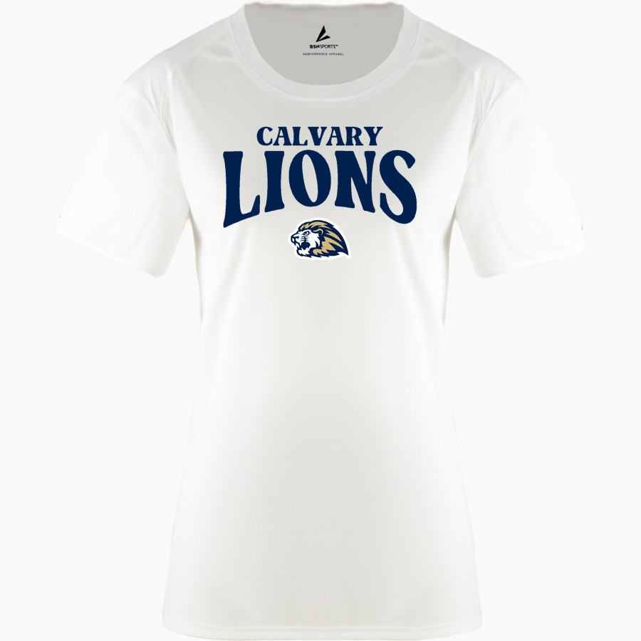 Calvary Lions BSN SPORTS Women's Phenom Short Sleeve T-Shirt