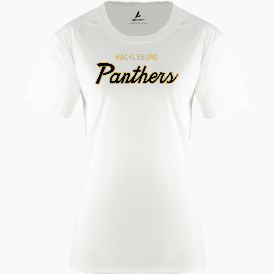 HACKLEBURG HIGH SCHOOL PANTHERS <span class="pdp-name-mascot">HACKLEBURG PANTHERS</span> BSN SPORTS Women's Phenom Short Sleeve T-Shirt
