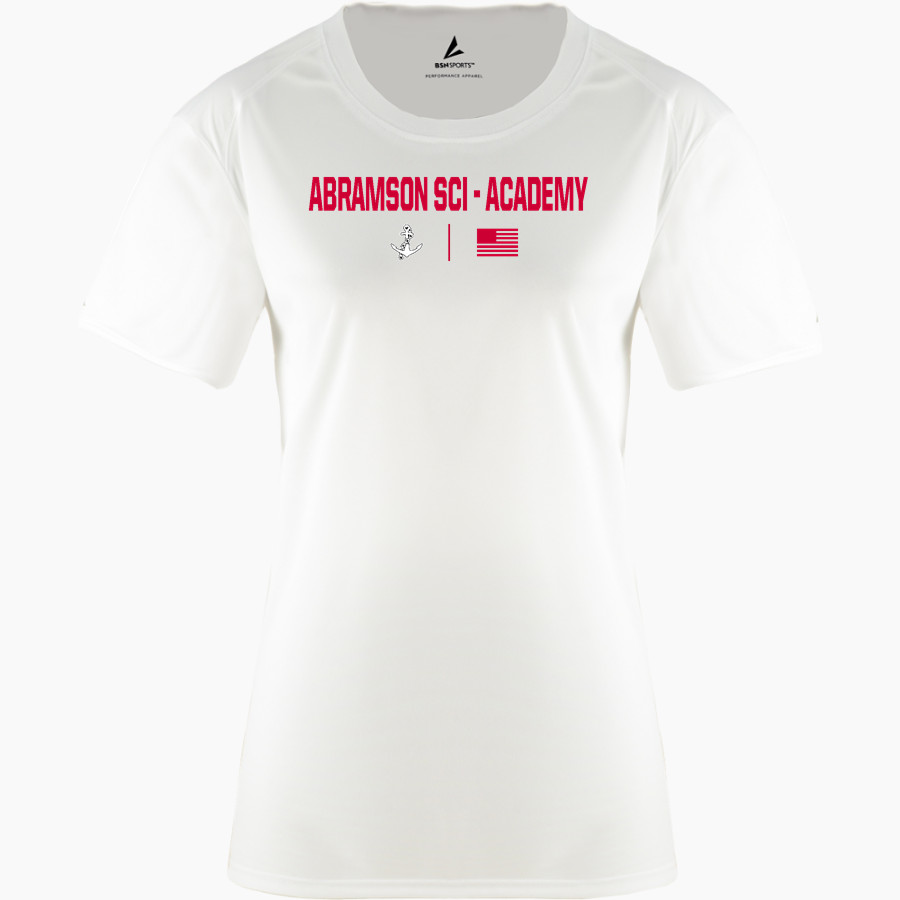 ABRAMSON SCI-ACADEMY COMMODORES <span class="pdp-name-mascot">ABRAMSON SCI - ACADEMY COMMODORES</span> BSN SPORTS Women's Phenom Short Sleeve T-Shirt