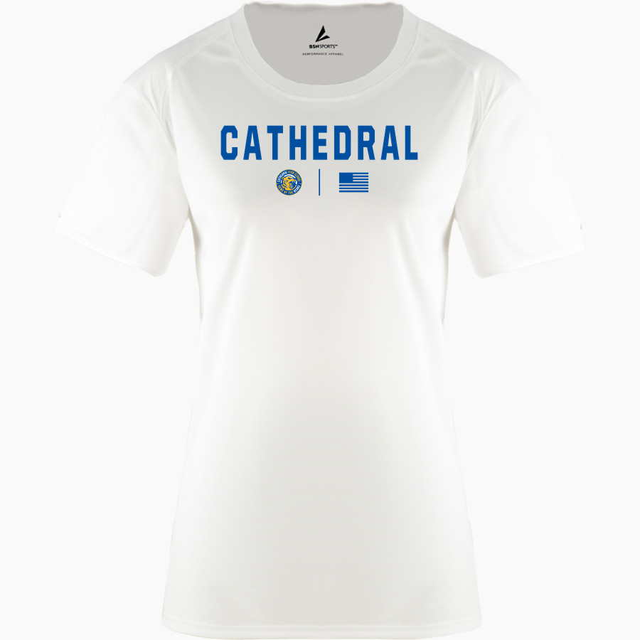 Cathedral Bears <span class="pdp-name-mascot">Cathedral High School Bears</span> BSN SPORTS Women's Phenom Short Sleeve T-Shirt