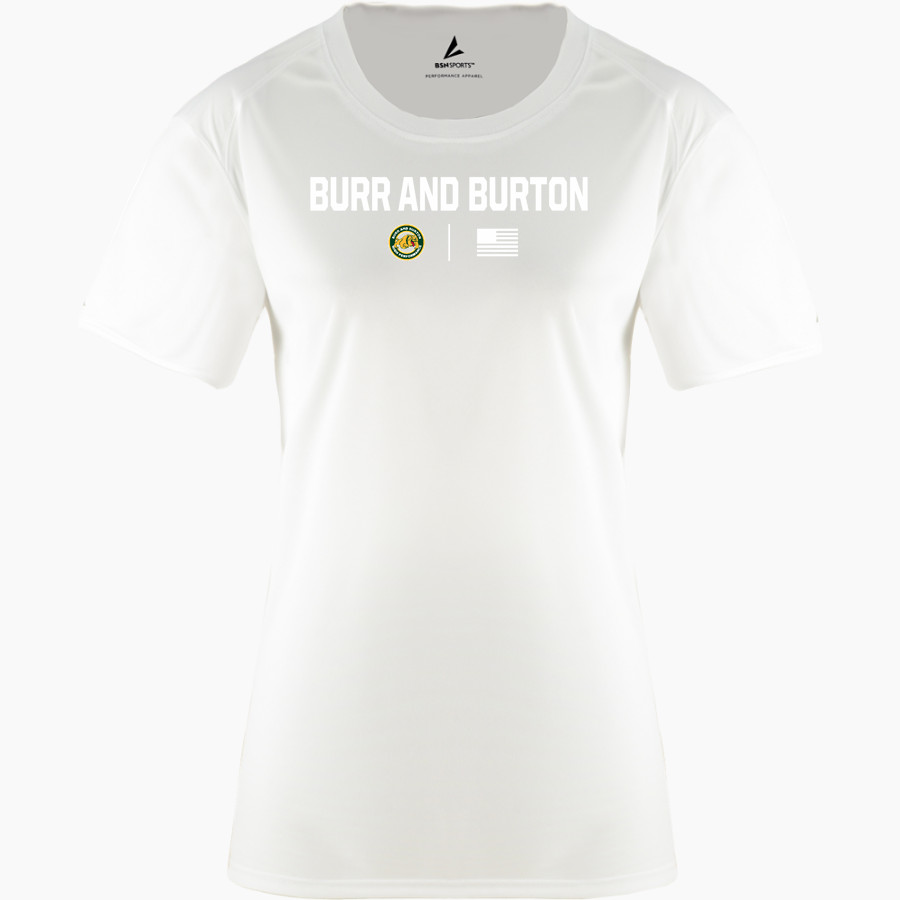 BURR AND BURTON ACADEMY The Official Online Store <span class="pdp-name-mascot">BURR AND BURTON ACADEMY BULLDOGS</span> BSN SPORTS Women's Phenom Short Sleeve T-Shirt