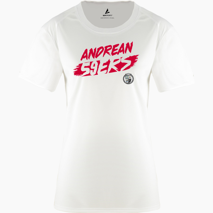 Andrean 59ers <span class="pdp-name-mascot">Andrean 59ers</span> BSN SPORTS Women's Phenom Short Sleeve T-Shirt