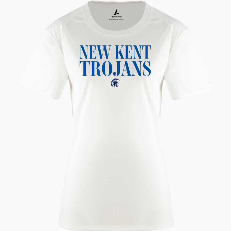 NEW KENT HIGH SCHOOL TROJANS <span class="pdp-name-mascot">NEW KENT TROJANS</span> BSN SPORTS Women's Phenom Short Sleeve T-Shirt