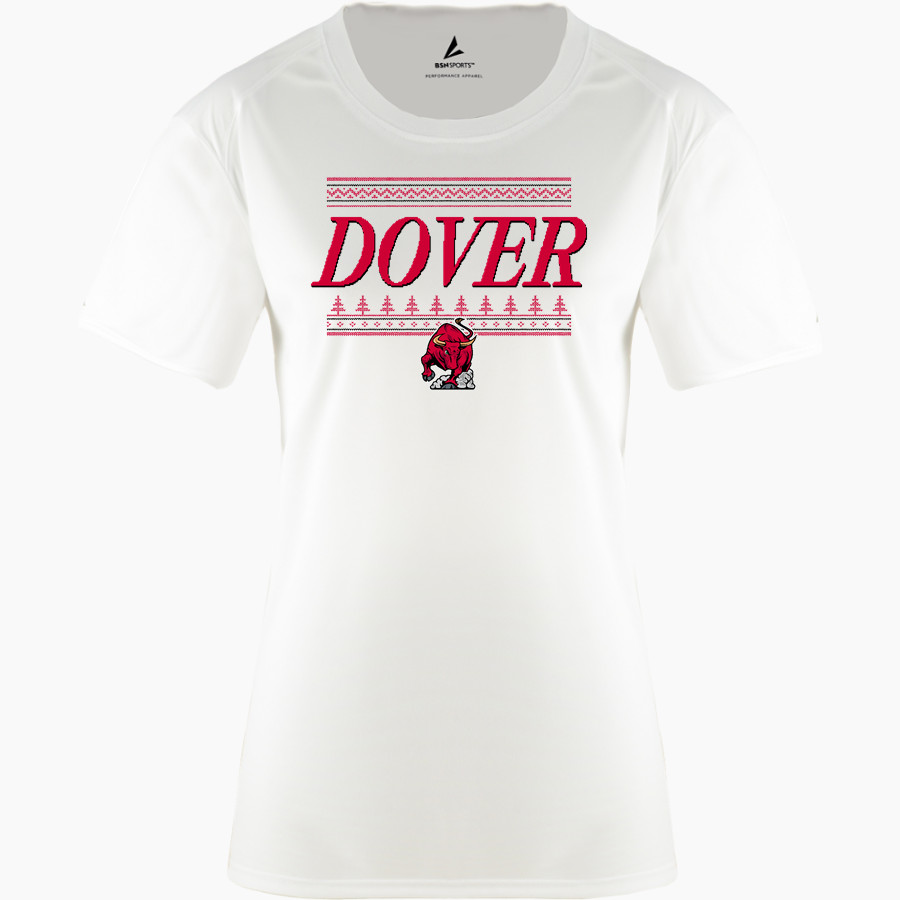 DOVER HIGH SCHOOL LONGHORNS BSN SPORTS Women's Phenom Short Sleeve T-Shirt