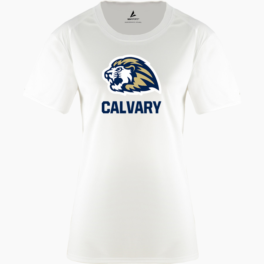 Calvary Lions BSN SPORTS Women's Phenom Short Sleeve T-Shirt