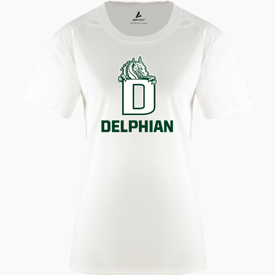 Delphian Dragons BSN SPORTS Women's Phenom Short Sleeve T-Shirt