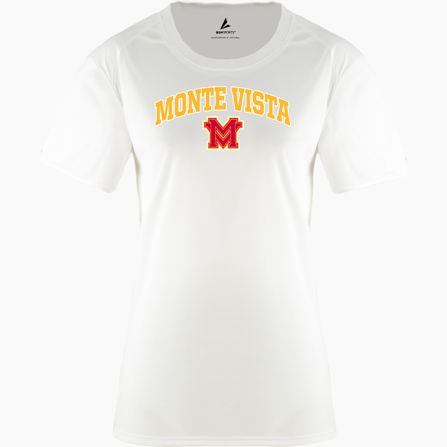 MONTE VISTA HIGH SCHOOL MONARCHS <span class="pdp-name-mascot">MONTE VISTA MONARCHS</span> BSN SPORTS Women's Phenom Short Sleeve T-Shirt