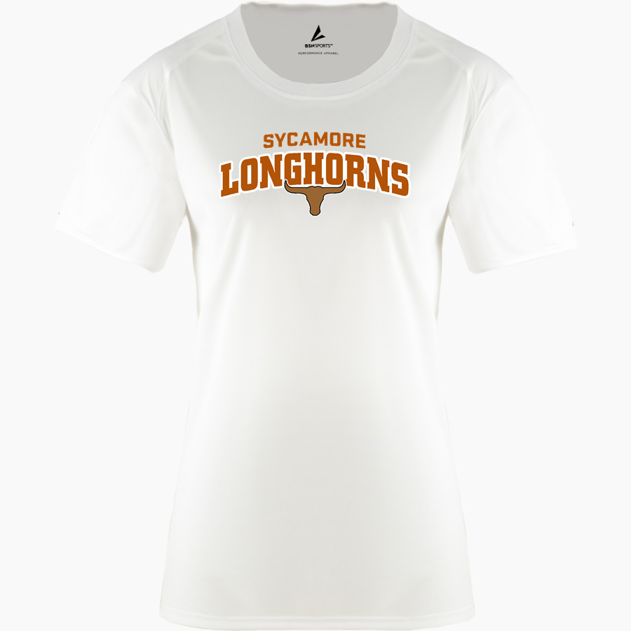 Sycamore Longhorns <span class="pdp-name-mascot">Sycamore Elementary School Longhorns</span> BSN SPORTS Women's Phenom Short Sleeve T-Shirt