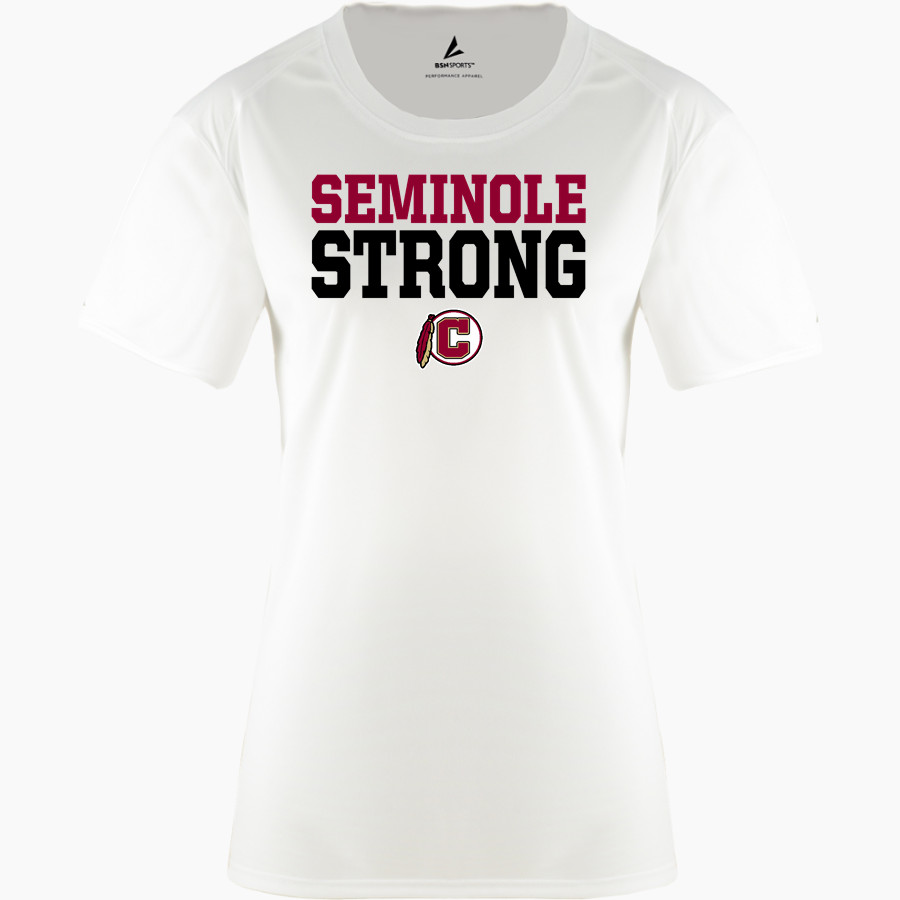 Creekside Seminoles BSN SPORTS Women's Phenom Short Sleeve T-Shirt