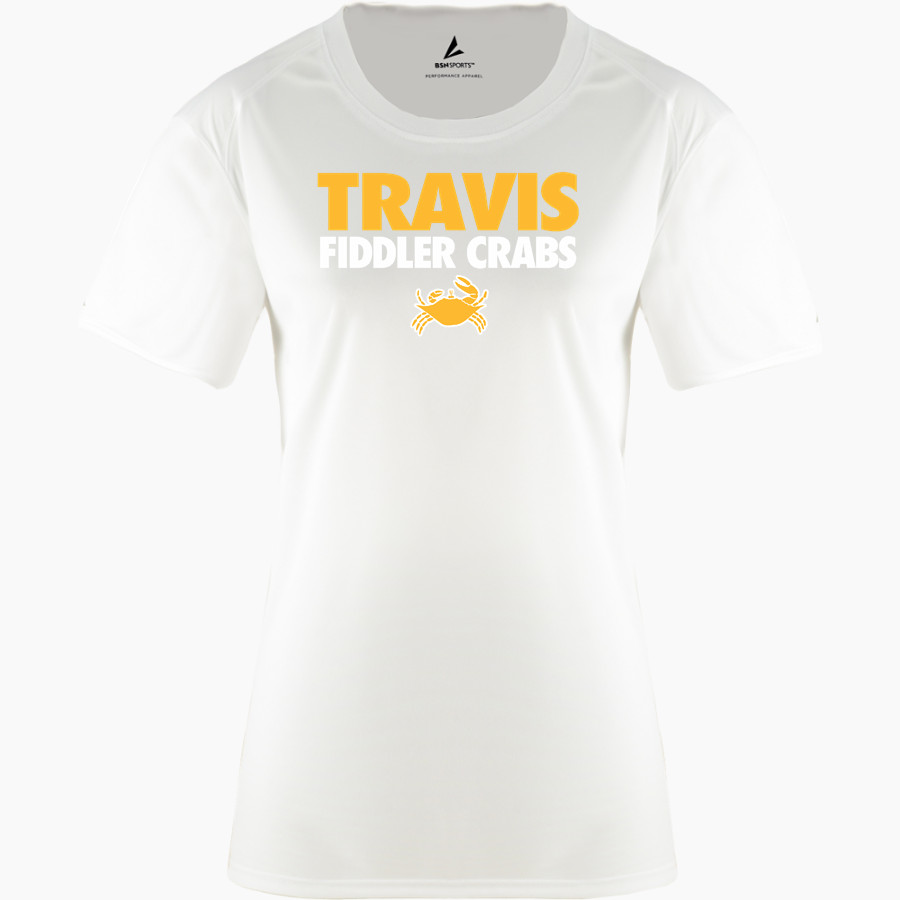 Travis Fiddler Crabs BSN SPORTS Women's Phenom Short Sleeve T-Shirt