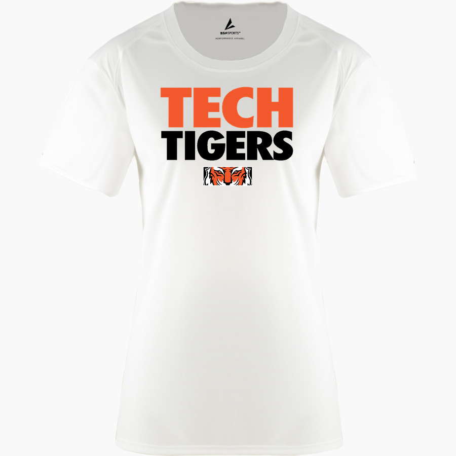 Tech High School Tigers <span class="pdp-name-mascot">Tech High School</span> BSN SPORTS Women's Phenom Short Sleeve T-Shirt