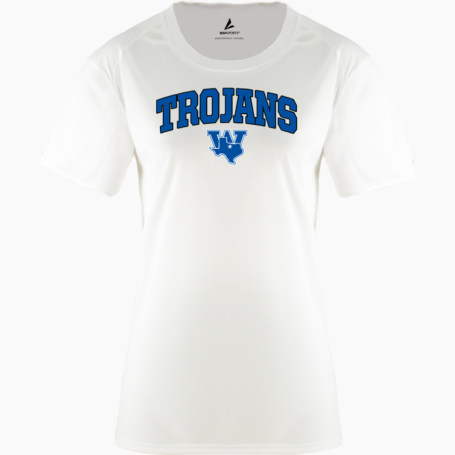 WINDTHORST HIGH SCHOOL TROJANS <span class="pdp-name-mascot">WINDTHORST TROJANS</span> BSN SPORTS Women's Phenom Short Sleeve T-Shirt