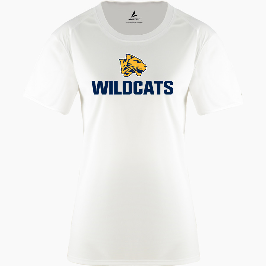 Westbury Christian Wildcats <span class="pdp-name-mascot">Westbury Christian Wildcats</span> BSN SPORTS Women's Phenom Short Sleeve T-Shirt