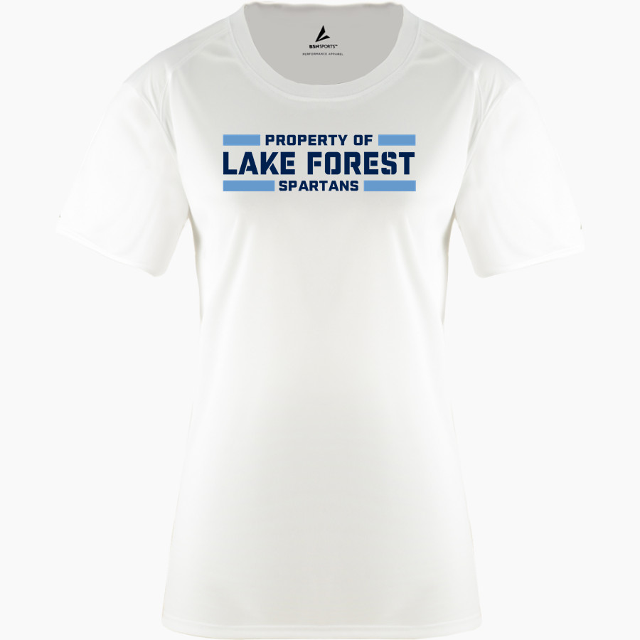 LAKE FOREST HIGH SCHOOL SPARTANS BSN SPORTS Women's Phenom Short Sleeve T-Shirt
