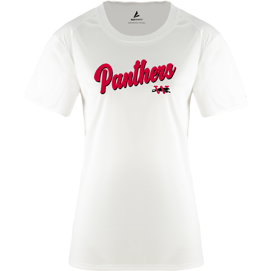 WILMOT UNION HIGH SCHOOL PANTHERS <span class="pdp-name-mascot">WILMOT PANTHERS</span> BSN SPORTS Women's Phenom Short Sleeve T-Shirt